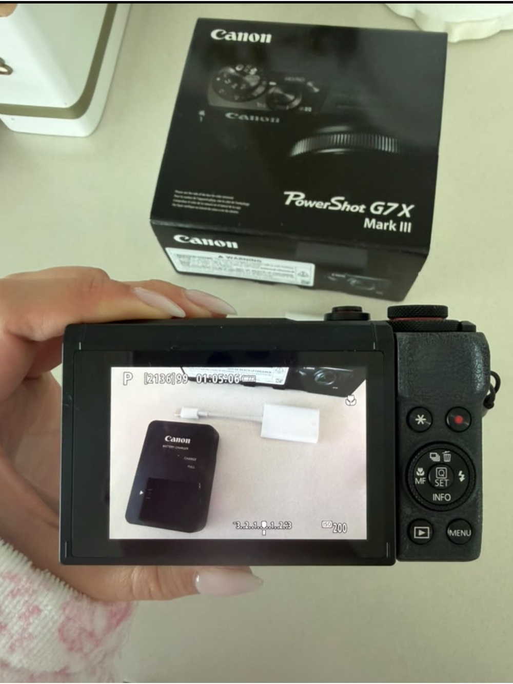 Canon PowerShot G7 X Mark III Compact Digital Camera - Black